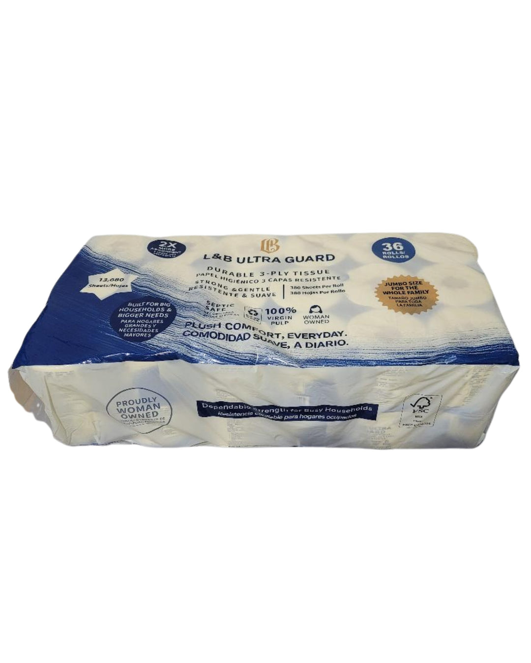 L&B Ultra Guard - Jumbo Pack (36 Mega rolls)