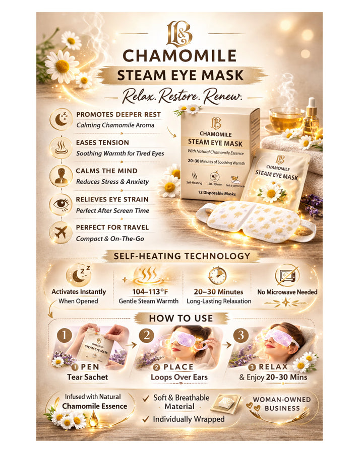 Chamomile Steam Eye Mask