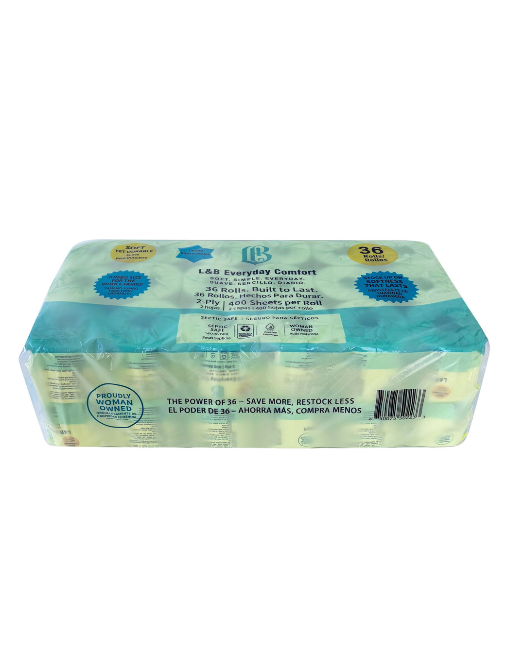 L&B Everyday Comfort - Jumbo Pack (36 Mega Rolls)