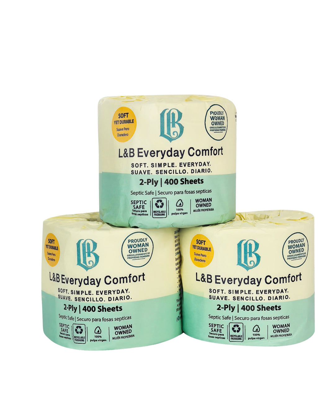 L&B Everyday Comfort - Value Pack (24 Mega Rolls)