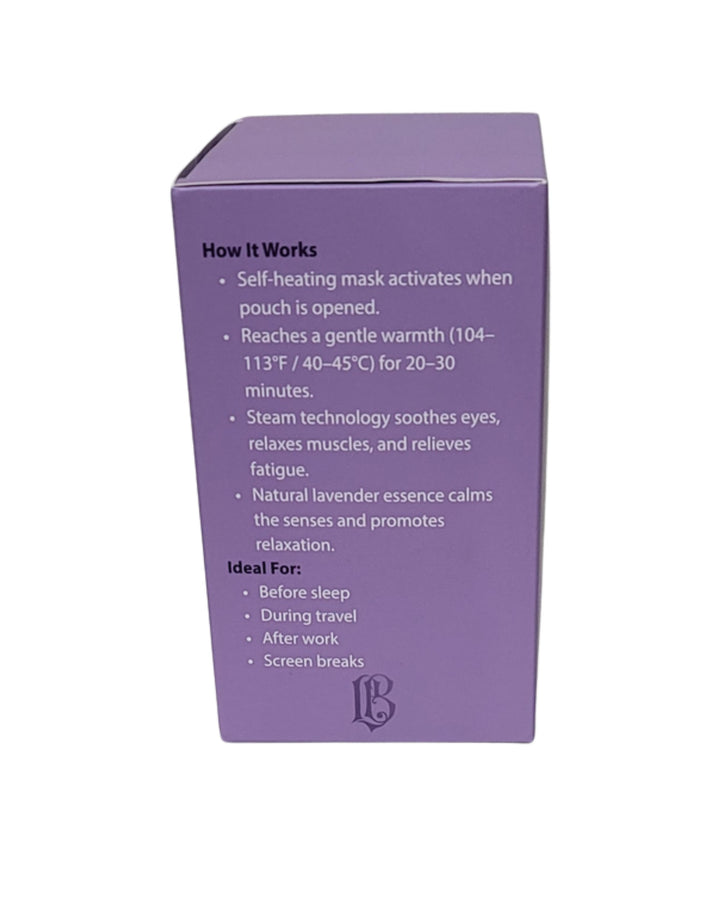 Lavender Steam Eye Mask