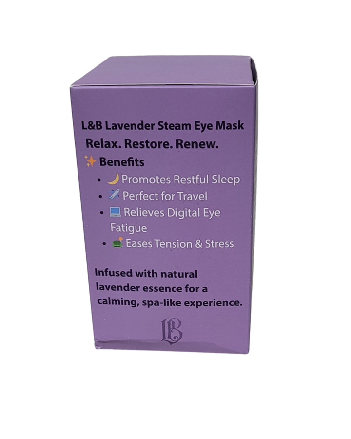 Lavender Steam Eye Mask
