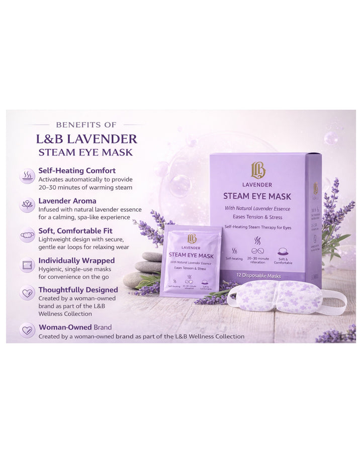 Lavender Steam Eye Mask
