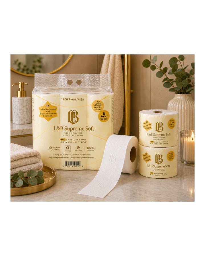 L&B Supreme Soft - 6 Mega Rolls
