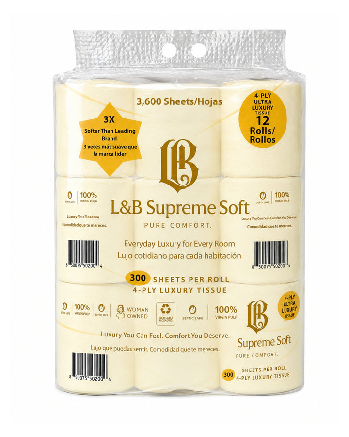 L&B Supreme Soft - 12 Mega Rolls