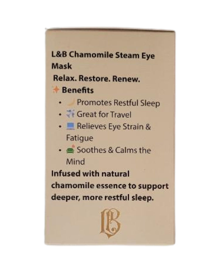 Chamomile Steam Eye Mask